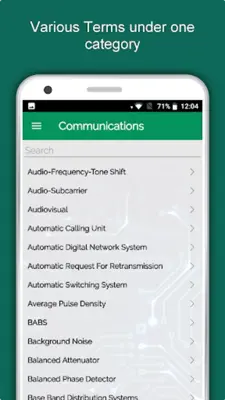 Electronics & Communications Dictionary - Offline android App screenshot 13