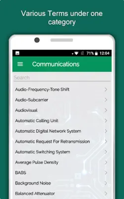 Electronics & Communications Dictionary - Offline android App screenshot 5